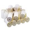 Iconex Impact Printing Carbonless Paper Rolls, 4.5 x 90ft, Wht/Canary, PK24 8785